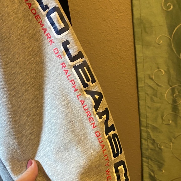 Ralph Lauren Light Gray Zip-Up Hoodie - Picture 10 of 12